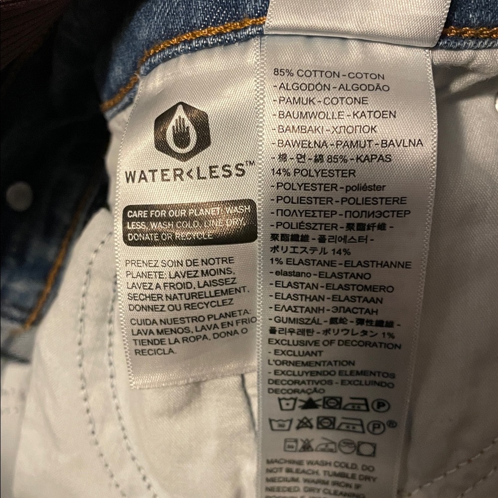 Levi’s wedgie straight jeans -size 31 - Picture 5 of 7
